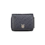 Portemonnee Tommy Hilfiger Dames Compact Portemonnee - Zwart