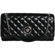 Handtas Versace La Medusa gewatteerde leren crossbody tas