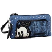 Tas Desigual Mickey Mouse Denim Crossbody Tas