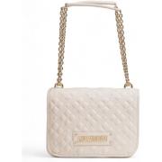 Tas Love Moschino Gewatteerde Schoudertas Beige