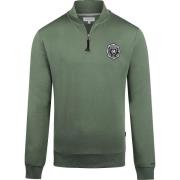 Sweater Mcgregor Half Zip Trui Groen