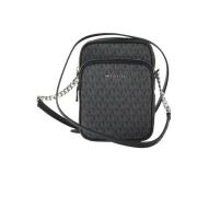 Handtas MICHAEL Michael Kors Jet Set Chain Crossbody Tas in Zwart