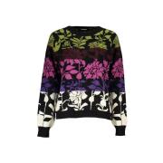 Sweater Desigual Bloemen gebreide trui trui