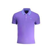 T-shirt La Martina Heren Polo Shirt Paars