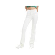 Jeans Desigual Flare jeans met hoge taille voor dames