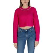 Trui Only Onlgaida Life Ls Crop Emb O-Neck Cc Knt 15324272