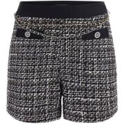 Korte Broek Guess Yvonne Mix Denim Tweed Short