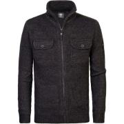 Sweater Petrol Industries Vest Sitka Zwart