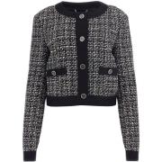 Blazer Guess Yvonne Mix Denim Tweed Jacket