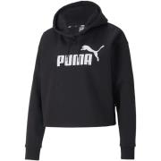 Fleece Jack Puma Ess Cropped Logo Hoodie Fl