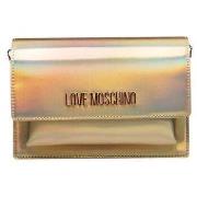 Handtas Love Moschino Polyethyleen crossbodytas met ketting- en klepsl...