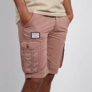 Korte Broek Oxbow Gestreepte bermudashort met geïntegreerde riem ORPEK