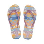 Teenslippers Oxbow Damesslippers met print VIRTILIM