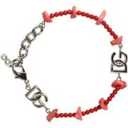 Armband D&amp;G Toon Messing Kralenhars DG Logo Chain Armband