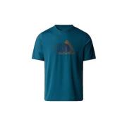 T-Shirt Lange Mouw The North Face Mountain Foundation Ss