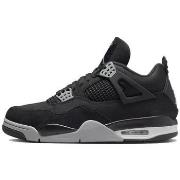 Sneakers Nike Air Jordan 4 Black Canvas (GS)