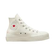 Sneakers Converse Montantes Plateformes Chuck Taylor All Star C?Urs