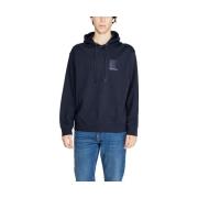 Sweater EAX Oversized LogoPatch Hoodie