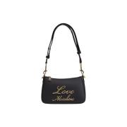 Handtas Love Moschino Polyurethaan handtas met strak design