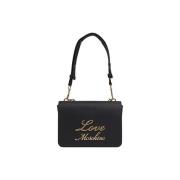 Handtas Love Moschino Polyurethaan handtas met strak design