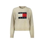 Sweater Tommy Hilfiger Tommy Jeans Flag Sweater Ronde Hals Relaxte pas...