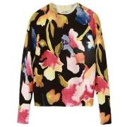 Overhemd Desigual Trui met bloemenprint en ronde hals