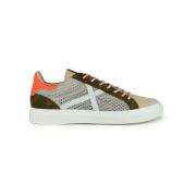 Sneakers Munich Rete 8080090 Kaki/Naranja