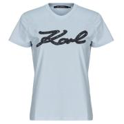 T-shirt Korte Mouw Karl Lagerfeld BOUCLE KARL SIGNATURE T-SHIRT