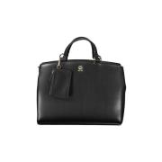 Handtas Tommy Hilfiger Polyethyleen handtas met getextureerde afwerkin...