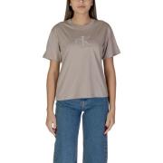 T-shirt Korte Mouw Calvin Klein Jeans EMBROIDERED MONOLOGO J20J224798