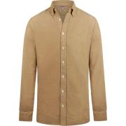 Overhemd Lange Mouw Mcgregor Overhemd Corduroy Beige