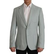 Kostuum D&amp;G Mint Slim Fit Kasjmier Zijden Blazer