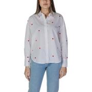 Overhemd Jacqueline De Yong JDYNELLY L/S LOOSE SHIRT WVN 15330490