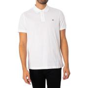 Polo Shirt Korte Mouw Gant Normaal Shield piqué poloshirt