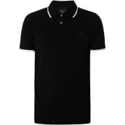 Polo Shirt Korte Mouw EAX Poloshirt met getipt logo