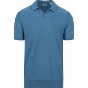 T-shirt Dstrezzed Polo Riva Mercury Blauw