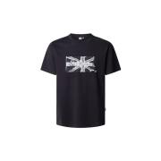 T-shirt Korte Mouw Pepe jeans PM509720 FLAG BW