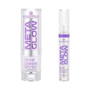 Lipstick Essence Meta Glow Lippenstiftset + Meta Glow Lipgloss