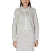 Overhemd Jacqueline De Yong Jdynola L/S Short Shirt W. Emb. Wvn 153437...