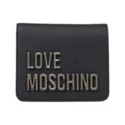 Portemonnee Love Moschino Bedrukte portemonnee van polyurethaan met pa...