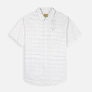 Overhemd Lange Mouw Oxbow Microprint shirt met korte mouwen MINIATURE