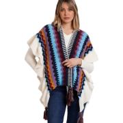 Blazer Admas Volantes Open poncho