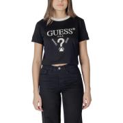 T-shirt Korte Mouw Guess FILANTA CROP TEE V5GI18 I3Z14