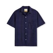 Overhemd Lange Mouw Portuguese Flannel Crupao Shirt - Navy