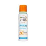 Zonverzorging Garnier Hypoallergene Mist SPF50+ Ambre Solaire Sensitiv...