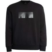 Sweater EAX Box Logo Grafisch Sweatshirt