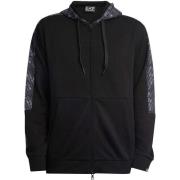 Sweater Emporio Armani EA7 Patroon rits hoodie