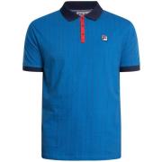 Polo Shirt Korte Mouw Fila BB1 Klassiek vintage gestreept poloshirt