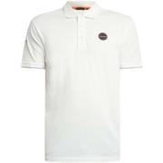 Polo Shirt Korte Mouw Napapijri Badge Sum Poloshirt