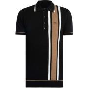 Polo Shirt Korte Mouw Trojan Fijnstof poloshirt met getextureerde stre...